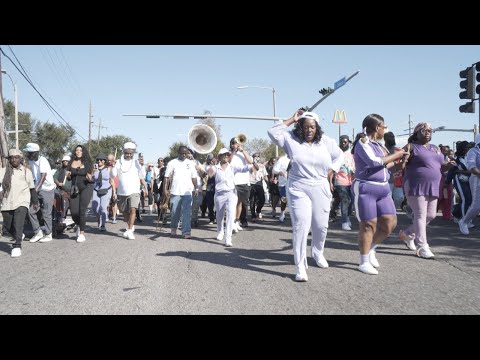 New Orleans Second Line | Women Of Class 2025 | DA TRUTH Brass Band Live!