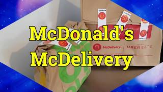 McDonald's + Uber Eats = McDelivery