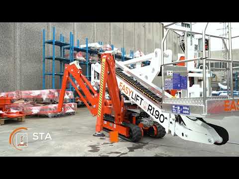 Piattaforma aerea cingolata Easy Lift R190