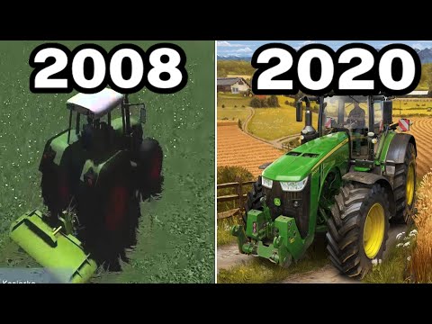 Graphical Evolution of Farming Simulator (2008-2020)