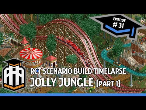 Real Life Theme Park Designer Plays RCT: Jolly Jungle [part 1]
