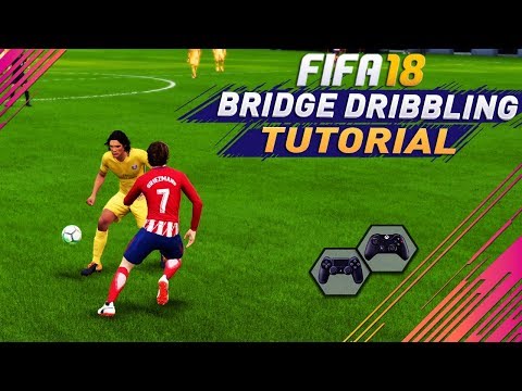 FIFA 18 NEW BRIDGE DRIBBLE TUTORIAL - 100% WORKING METHOD TRICK - HOW TO DO NEW BRIDGE SKILL MOVE