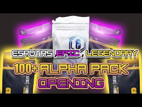 *ESPORTS, EPIC, LEGENDARY PACKS* 100+ Alpha Pack Opening (1k Subscriber Special)- Rainbow Six Siege