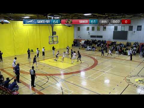 RSEQ Basketball masculin 🏀 Sainte-Foy @ Vanier [1/24/2025]