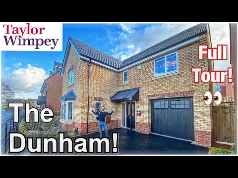INSIDE Taylor Wimpey - 'THE DUNHAM' - FULL Show Home House Tour - New Build UK