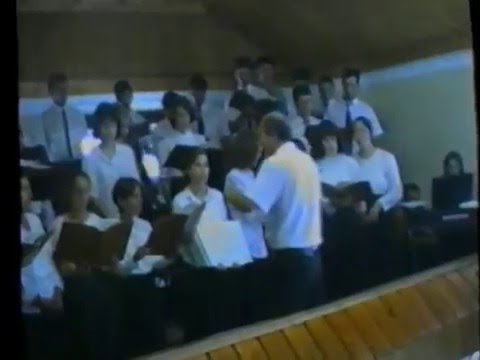 Inaugurarea Bisericii AZS Ciorasti 1994 Cor 12 din Creatiunea de Haydn