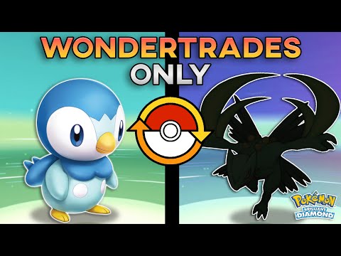 Can Wondertraded Pokemon Beat Pokemon Brilliant Diamond?! (Hardcore Nuzlocke)
