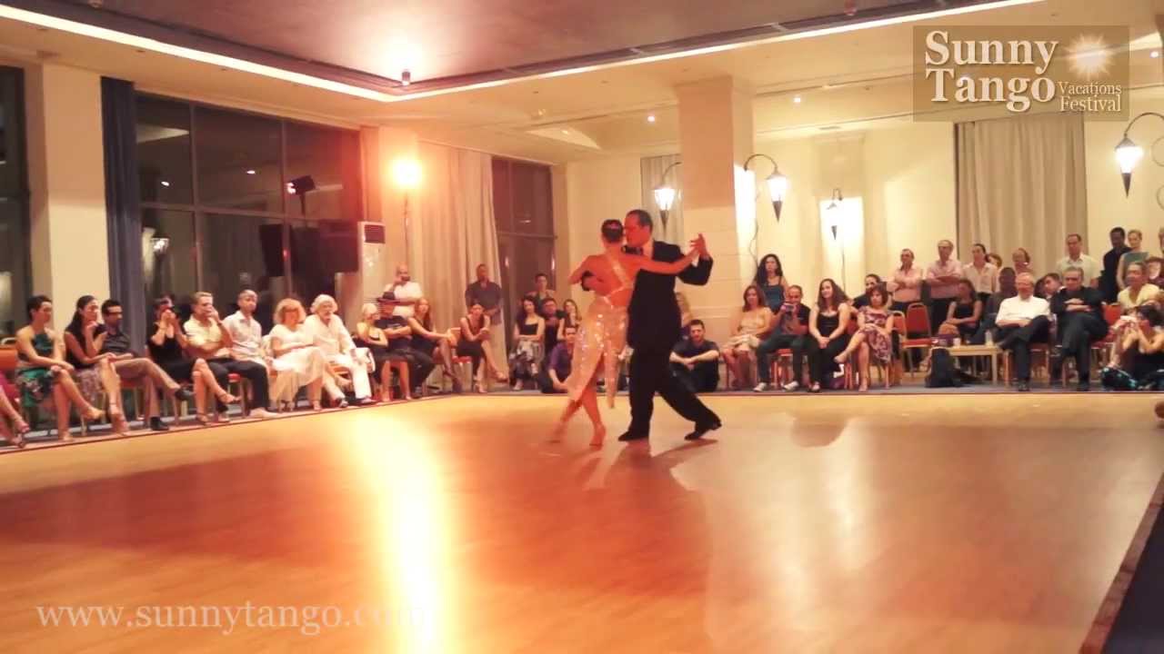 Lorena Ermocida & Pancho Martinez Pey 2/3, SUNNY TANGO FESTIVAL 2013, Osv. Pugliese-A los Amigos