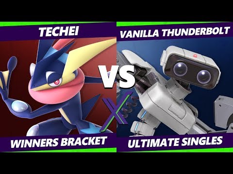 Smash Ultimate Tournament - Techei (Greninja) Vs. Vanilla Thunderbolt (ROB) S@X 300 SSBU Winners R1