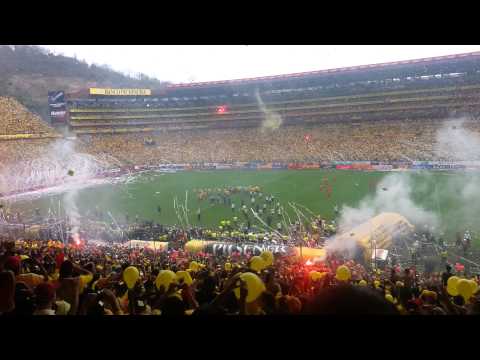 "Barcelona vs olmedo, campeón 2012" Barra: Sur Oscura • Club: Barcelona Sporting Club