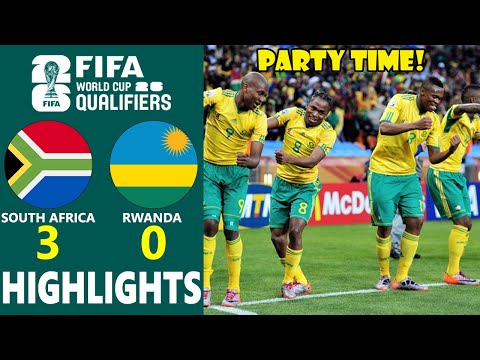 SOUTH AFRICA vs RWANDA | CAF 2026 WORLD CUP QUALIFIERS GROUP C | GOALS & EXTENDED HIGHLIGHTS