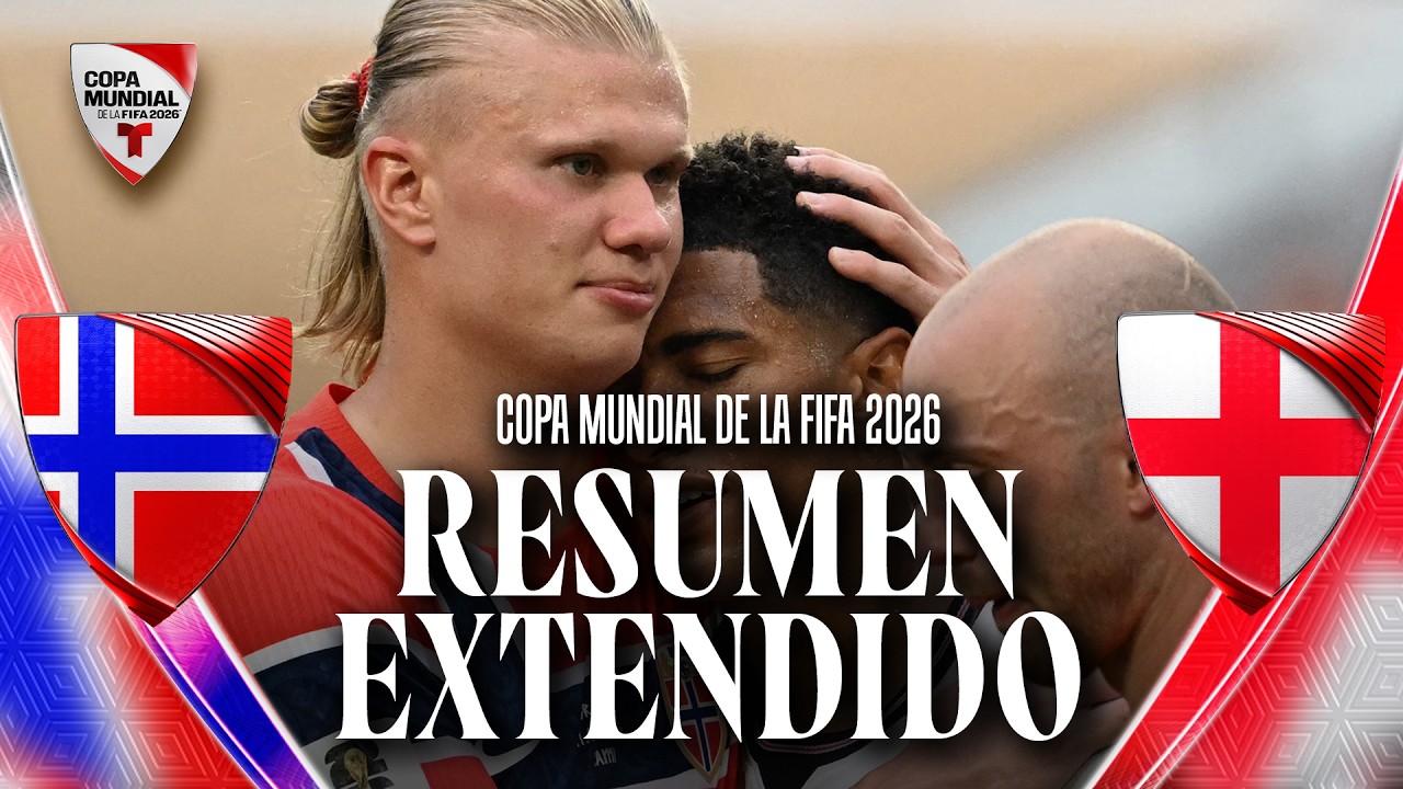 Resumen Noruega vs Inglaterra