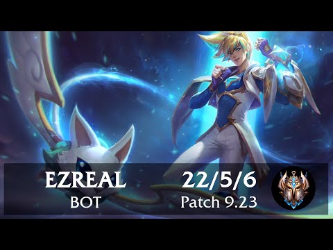 Ezreal Bot vs Caitlyn | Pinoy Challenger Replay Preseason Patch 9.23
