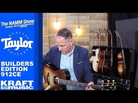 NAMM 2020 - Taylor Guitars 912CE Builder's Edition