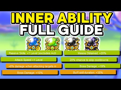 BEST Inner Ability Guide MapleStory 2024 Ride or Die
