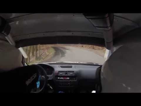 42 Rajd Świdnicki Krause - Anaszkiewicz/Kozłowski - Honda Civic SiR - OS5 - Srebrna Góra - Jodłownik