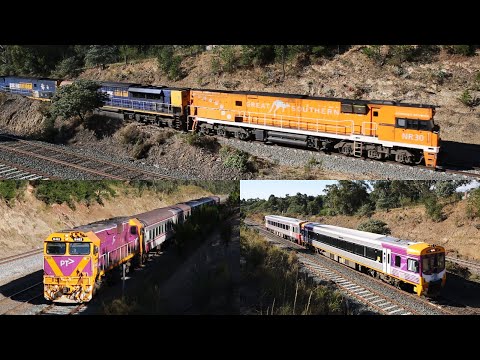Thumbnail for Evening Parade at Heathcote Junction - March 2021 by Car