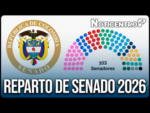 Reparto de poder: Pacto Histórico y Centro Democrático se quedan con el Senado | Canal 1| Noticentro