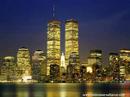 Eerbetoon aan het World Trade Center