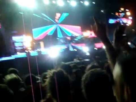 Tiesto @ Live Roma stadio olimpico SounDrome 28/06/2012 Big hoops e can't stop me