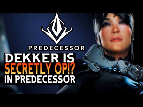 THIS BUILD MAKES DEKKER OP!! - Predecessor Gameplay