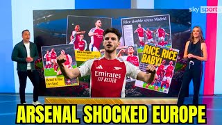 REACTIONS! Media in Shock After Arsenal DESTROYS Real Madrid! ARSENAL TRANSFER NEWS