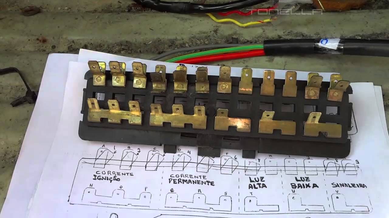Tonella - Troca do chicote da Brasilia 03