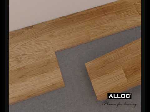 Panele laminowane Alloc Home i Universal - ukladanie(montaż)