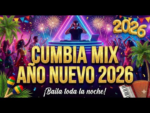 ¡FIESTA TOTAL! 🥳 Mix Cumbias Año Nuevo 2026 🥂 Para Bailar Hasta el Amanecer