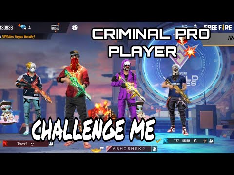 PURPLE CRIMINAL CHALLENGE ME 2V2 CS CUSTOM - ✊✊✊