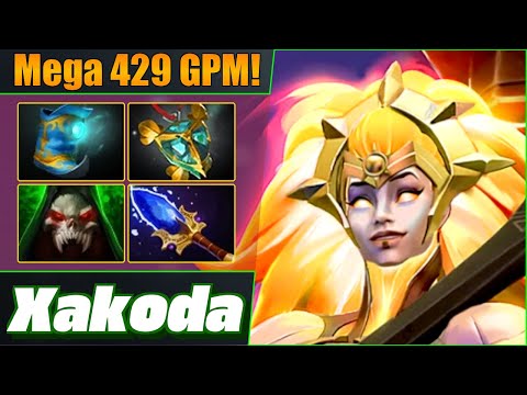 Xakoda Dawnbreaker Hard Support 🩺 Unbelievable 429 GPM! Dota 2 DotaPulse Full Gameplay