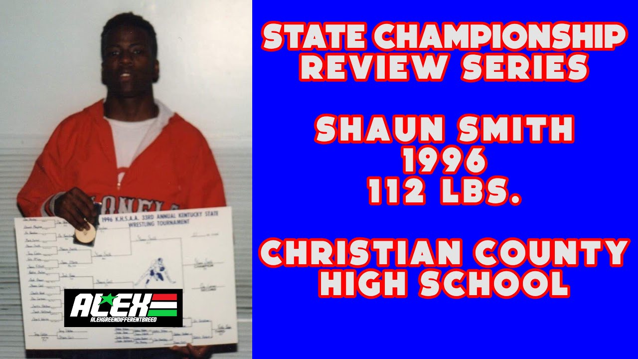State Wrestling Championship match review w/ Shaun Smith (Christian County HS; 1996 112 lbs.)