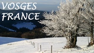 preview picture of video 'Vosges, France: Gérardmer & La Bresse: winter & summer - hiver & été - Mountains'