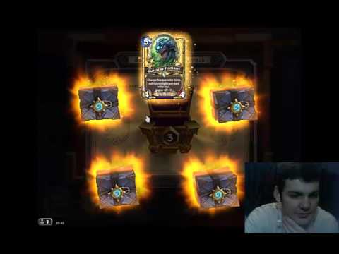 Hearthstone:  January 2016 Rank 3 Season Chest Opening