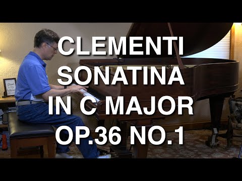 Clemeti Sonatina in C Major Op. 36 No. 1