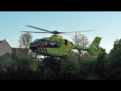 [Take Off] Lifeliner 4 [PH-ULP] vertrekt vanaf MMT inzet De Westereen