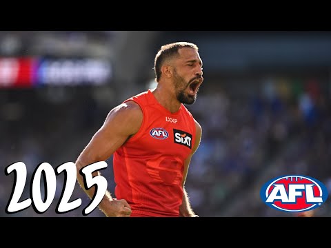 Ben Long | AFL Highlights 2025 | Strong Contests and Smart Play