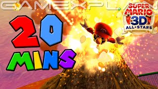 20+ Minutes of Super Mario 3D All-Stars Gameplay (Mario 64, Sunshine, & Galaxy HD!)