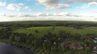 preview picture of video 'Miasteczko Piasutno z lotu ptaka nagrany na DJI Phantom 2.'