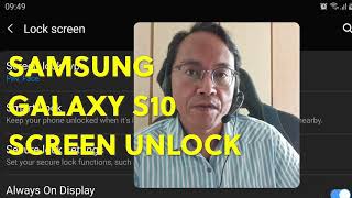 How To Keep The Screen Unlocked Automatically On Samsung Galaxy S10