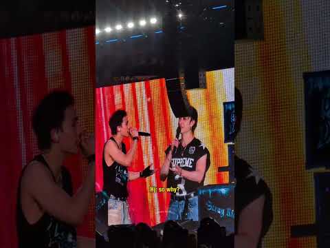 Mf what is escape about 😭😭 #StrayKidsInUSA #dominATE_LosAngeles #bangchan #hyunjin