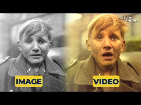 Iconic WW2 Images Brought To Life Using AI