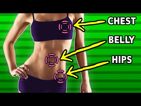3 in 1: Belly + Hips + Chest Workout At Home