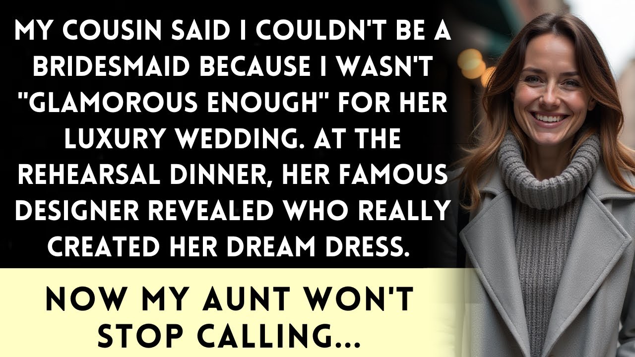 Cousin Banned Me From Her Wedding, Then Her Designer Revealed My Sketches