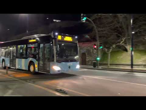 TUS Santander ALSA Mercedes-Benz Citaro N°3618 línea Nocturno 1