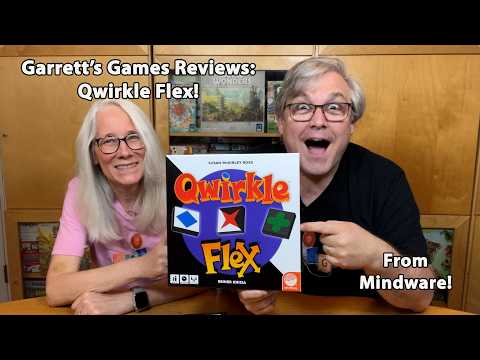 Garrett's Games Reviews: Qwirkle Flex from Mindware and Schmidt Spiele