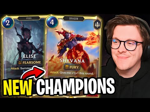 BIG NEW UPDATE FOR LEGENDS OF RUNETERRA + Shyvana and Elise 6 STAR