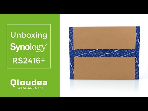 Unboxing Synology RS2416+ Rack NAS de 12 bahías