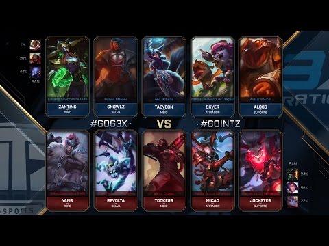 CBLoL 2016 - S3 D1 - G3X x INTZ (Jogo 1 Resumido)