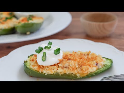 Baked Stuffed Jalapeños Recipe